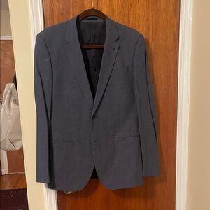Reiss Slim Heathered Navy Men's Blazer